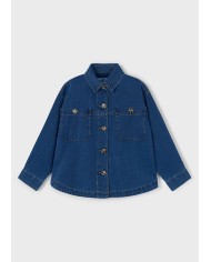 Bernumode | Mayoral: Flowy denim overshirt for girl €30.17 Unisex long-sleeve shirt with front button closure. Made from soft, versatile denim fabric suitable for everyday looks. Neutral tones and classic cut make it a highly versatile unisex design. Bernumode | Mayoral: Flowy denim overshirt for girl €30.17 Unisex long-sleeve shirt with front button closure. Made from soft, versatile denim fabric suitable for everyday looks. Neutral tones and classic cut make it a highly versatile unisex design.