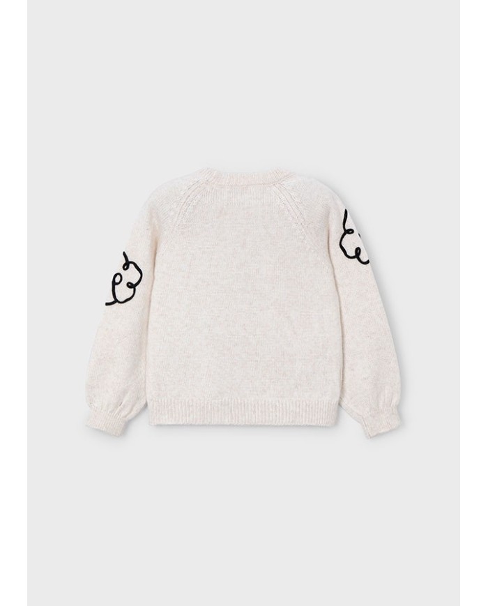 Bernumode | Mayoral: Вязаный джемпер на девочку 27,19 € Детский джемпер для девочки с пышными рукавами. Круглый ворот. Содержит переработанный полиэстер. Мягкая трикотажная ткань приятная на ощупь. Элементы декора: цветочные аппликации.
 Bernumode | Mayoral: Вязаный джемпер на девочку 27,19 € Детский джемпер для девочки с пышными рукавами. Круглый ворот. Содержит переработанный полиэстер. Мягкая трикотажная ткань приятная на ощупь. Элементы декора: цветочные аппликации.