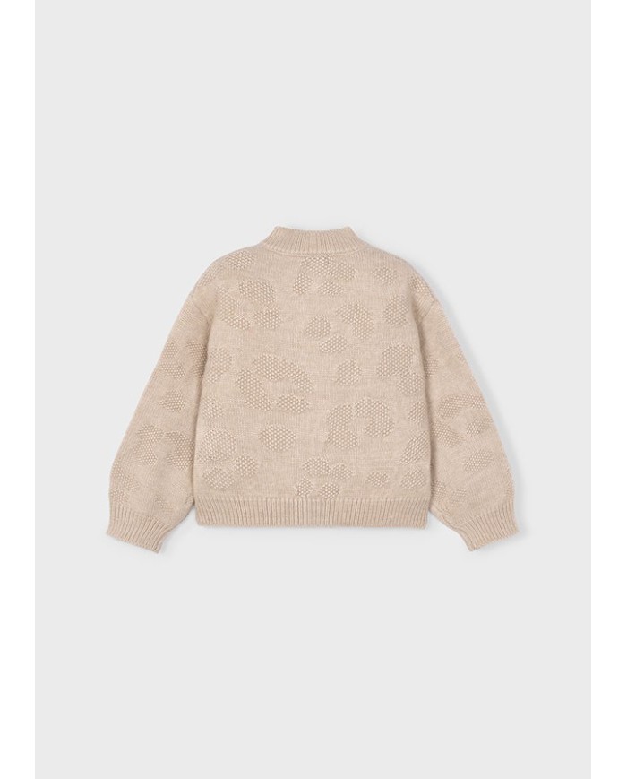Bernumode | Mayoral: Fantasy knit cardigan for girl €27.19 Girls’ long-sleeve cardigan. Round neckline. Front button closure. Made with recycled polyester. Soft knit fabric with a pleasant touch. Bernumode | Mayoral: Fantasy knit cardigan for girl €27.19 Girls’ long-sleeve cardigan. Round neckline. Front button closure. Made with recycled polyester. Soft knit fabric with a pleasant touch.
