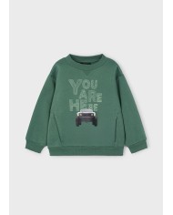 Bernumode | Mayoral: Car print pullover for boy €21.07 Boys’ long-sleeve sweatshirt with a round neckline. Functional front pockets. Decorative elements: printed design. Motifs inspired by the world of motorsports. Bernumode | Mayoral: Car print pullover for boy €21.07 Boys’ long-sleeve sweatshirt with a round neckline. Functional front pockets. Decorative elements: printed design. Motifs inspired by the world of motorsports.