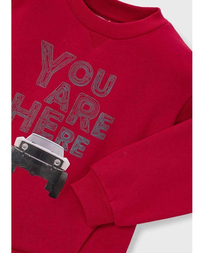 Bernumode | Mayoral: Zēnu sportiska tipa džemperis 21,07 € Zēnu džemperis ar garām piedurknēm. Apaļš kakls. Funkcionālas priekšējās kabatas. Dekoratīvie elementi: drukāts raksts. Dizains ar motīviem no motorsporta pasaules. Bernumode | Mayoral: Zēnu sportiska tipa džemperis 21,07 € Zēnu džemperis ar garām piedurknēm. Apaļš kakls. Funkcionālas priekšējās kabatas. Dekoratīvie elementi: drukāts raksts. Dizains ar motīviem no motorsporta pasaules.