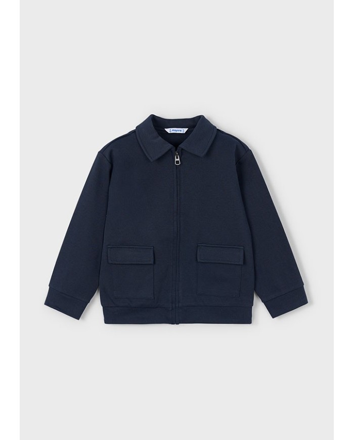 Bernumode | Mayoral: Zip-up jacket for boys €30.17 Boys’ long-sleeve hoodie with a shirt-style collar. Front central zipper closure. Classic piqué fabric, versatile and durable. Front pockets for functionality. Bernumode | Mayoral: Zip-up jacket for boys €30.17 Boys’ long-sleeve hoodie with a shirt-style collar. Front central zipper closure. Classic piqué fabric, versatile and durable. Front pockets for functionality.