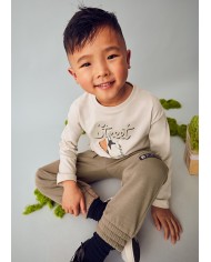 Bernumode | Mayoral: Knit pants for boy €21.07 Boys’ long sports pants designed for maximum comfort. Elastic waistband with drawstring. Reinforced knees to prevent wear and enhance durability. Elastic cuffs for a better fit. Zippered pockets. Decorative elements: print (screen print). Bernumode | Mayoral: Knit pants for boy €21.07 Boys’ long sports pants designed for maximum comfort. Elastic waistband with drawstring. Reinforced knees to prevent wear and enhance durability. Elastic cuffs for a better fit. Zippered pockets. Decorative elements: print (screen print).