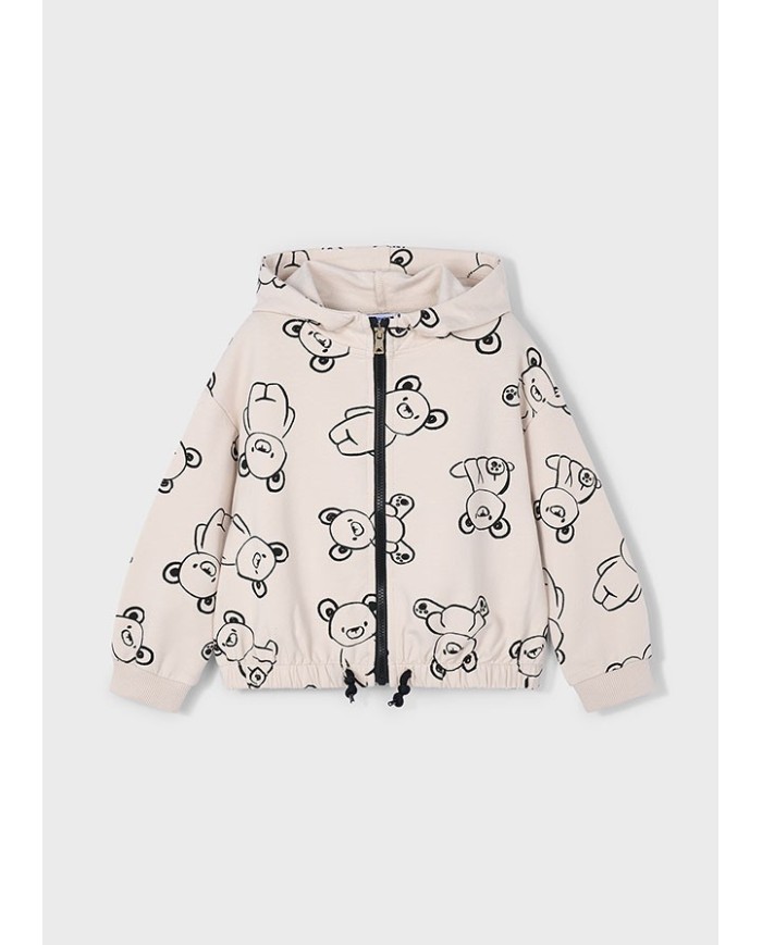 Bernumode | Mayoral: Спортивный костюм на девочку (2 пары брюк и кофта на молнии) 41,74 € Трёхпредметный спортивный комплект для девочки, включающий свитшот с длинными рукавами и капюшоном с центральной застёжкой-молнией и регулируемым шнурком на подоле, а также два варианта спортивных брюк с эластичной талией. Один из брюк дополнительно оснащён эластичными манжетами и функциональными карманами спереди. Элементы декора: принт. Идеальный комплект для активного отдыха и повседневного ношения.
