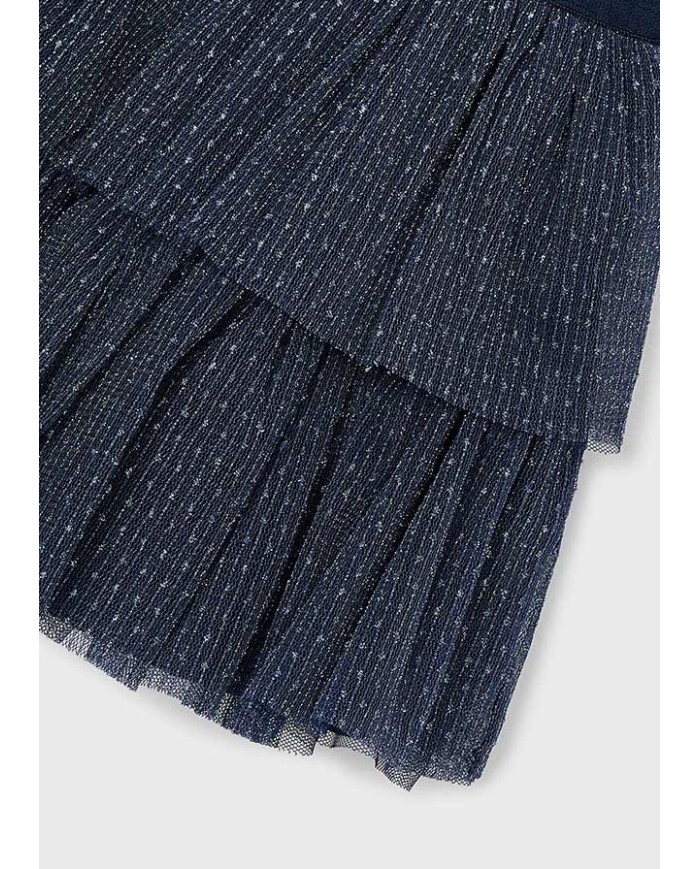 Bernumode | Mayoral: Tul skirt for girl €21.07 Girls’ skirt with elastic waistband, made from light and airy tulle fabric. Features inner lining for comfort and decorative ruffles. Perfect choice for party or everyday outfits.