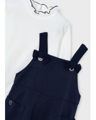 Bernumode | Mayoral: Сарафан на девочку (в комплекте с футболкой) 39,26 € Комплект для девочки: длинная футболка с полу-водолазкой и маленькой застежкой на спинке для удобства надевания, а также сарафан с прямым вырезом, регулируемыми бретелями, скрытой застежкой-молнией сзади и функциональными карманами спереди. Модель с подкладкой для дополнительного комфорта. Идеальный комплект для стильного и практичного образа.
 Bernumode | Mayoral: Сарафан на девочку (в комплекте с футболкой) 39,26 € Комплект для девочки: длинная футболка с полу-водолазкой и маленькой застежкой на спинке для удобства надевания, а также сарафан с прямым вырезом, регулируемыми бретелями, скрытой застежкой-молнией сзади и функциональными карманами спереди. Модель с подкладкой для дополнительного комфорта. Идеальный комплект для стильного и практичного образа.