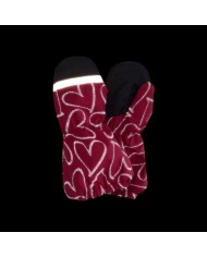 Bernumode | Lenne: Mittens SNOW €13.14 
Warm and weatherproof winter mittens.
Water resistant mittens with warm wool-mix lining!
Outer part of the mittens is made of weatherproof Active fabric and inner palms from extra weatherproof and durable ActivePlus fabric. Reflective strip on the outer side, makes the child more visible in the dark.
Our high-tech Active fabric has a waterproof membrane which prevents water from coming through the product. At the same time it has the ability to evaporate sweat. ○ Water resistance: water column 5000 mm ○Breathability: water vapour transmission rate 5000 g/m²/24h ○Wind resistance: air permeability 0 l/m²s ○Water and soil reprellency: DWR coating (Durable Water Repellent)
Our high-tech Active+ fabric has a waterproof membrane which prevents water from coming through the product. At the same time it has the ability to evaporate sweat. ◆Water resistance: water column 10 000 mm ◆Breathability: water vapour transmission rate 10 000 g/m²/24h ◆Wind resistance: air permeability 0 l/m²s ◆Water and soil reprellency: DWR coating (Durable Water Repellent)
Water column: 5 000/10 000 mm
Breathable: 5 000/10 000 g/m²/24h
 Bernumode | Lenne: Mittens SNOW €13.14 
Warm and weatherproof winter mittens.
Water resistant mittens with warm wool-mix lining!
Outer part of the mittens is made of weatherproof Active fabric and inner palms from extra weatherproof and durable ActivePlus fabric. Reflective strip on the outer side, makes the child more visible in the dark.
Our high-tech Active fabric has a waterproof membrane which prevents water from coming through the product. At the same time it has the ability to evaporate sweat. ○ Water resistance: water column 5000 mm ○Breathability: water vapour transmission rate 5000 g/m²/24h ○Wind resistance: air permeability 0 l/m²s ○Water and soil reprellency: DWR coating (Durable Water Repellent)
Our high-tech Active+ fabric has a waterproof membrane which prevents water from coming through the product. At the same time it has the ability to evaporate sweat. ◆Water resistance: water column 10 000 mm ◆Breathability: water vapour transmission rate 10 000 g/m²/24h ◆Wind resistance: air permeability 0 l/m²s ◆Water and soil reprellency: DWR coating (Durable Water Repellent)
Water column: 5 000/10 000 mm
Breathable: 5 000/10 000 g/m²/24h