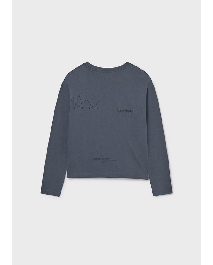 Bernumode | Mayoral: Zēnu T-krekls ar garām piedurknēm 14,46 € Zēnu garo piedurkņu T-krekls ar apaļu kakla izgriezumu. Izgatavots no 100% Better Cotton, mīksts un patīkams pieskārienam. Dekoratīvie elementi: apdruka priekšpusē un aizmugurē. Iegādājoties šo produktu, jūs atbalstāt ilgtspējīgu kokvilnas ražošanu. Bernumode | Mayoral: Zēnu T-krekls ar garām piedurknēm 14,46 € Zēnu garo piedurkņu T-krekls ar apaļu kakla izgriezumu. Izgatavots no 100% Better Cotton, mīksts un patīkams pieskārienam. Dekoratīvie elementi: apdruka priekšpusē un aizmugurē. Iegādājoties šo produktu, jūs atbalstāt ilgtspējīgu kokvilnas ražošanu.