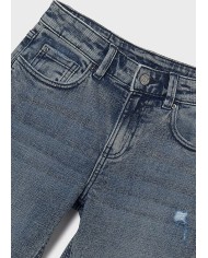 Bernumode | Mayoral: Wide fit denim pants for boys €27.19 Unisex jeans with zip and button closure. Adjustable elastic waistband with inner buttons for a better fit. Made from comfortable denim fabric, perfect for everyday outfits. Functional front and back pockets. Decorated with ripped details. A versatile unisex design thanks to its neutral tones and classic shape.By choosing our cotton products, you are supporting our investment in the Better Cotton initiative, which helps promote more sustainable cotton farming. Bernumode | Mayoral: Wide fit denim pants for boys €27.19 Unisex jeans with zip and button closure. Adjustable elastic waistband with inner buttons for a better fit. Made from comfortable denim fabric, perfect for everyday outfits. Functional front and back pockets. Decorated with ripped details. A versatile unisex design thanks to its neutral tones and classic shape.By choosing our cotton products, you are supporting our investment in the Better Cotton initiative, which helps promote more sustainable cotton farming.