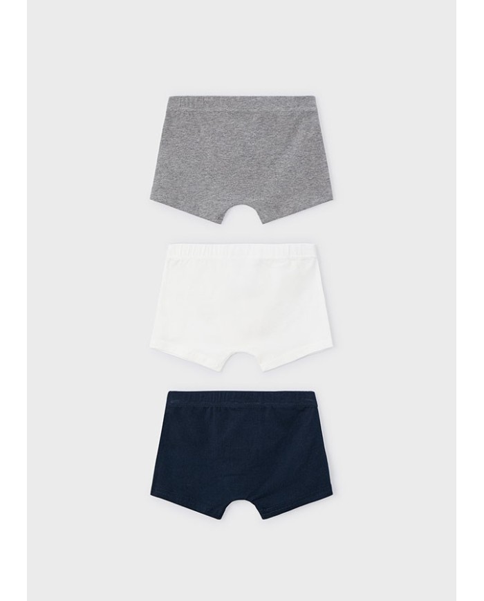 Bernumode | Mayoral: Set of 3 boxers for boy €18.10 Set of 3 boys’ boxer briefs. Soft, comfortable, and perfect for everyday wear.
 Bernumode | Mayoral: Set of 3 boxers for boy €18.10 Set of 3 boys’ boxer briefs. Soft, comfortable, and perfect for everyday wear.