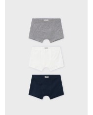 Bernumode | Mayoral: Set of 3 boxers for boy €18.10 Set of 3 boys’ boxer briefs. Soft, comfortable, and perfect for everyday wear.
 Bernumode | Mayoral: Set of 3 boxers for boy €18.10 Set of 3 boys’ boxer briefs. Soft, comfortable, and perfect for everyday wear.