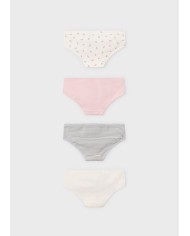 Bernumode | Mayoral: Трусы (4 шт.) на девочку 15,62 € Набор из четырёх трусиков для девочки. Удобные, мягкие и практичные, идеально подходят для повседневной носки.
 Bernumode | Mayoral: Трусы (4 шт.) на девочку 15,62 € Набор из четырёх трусиков для девочки. Удобные, мягкие и практичные, идеально подходят для повседневной носки.