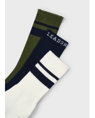 Bernumode | Mayoral: Комплект носков на мальчика (3 пары) 10,33 € Набор из 3 пар детских носков, выполненных из органического хлопка. Мягкие, комфортные и безопасные для нежной кожи ребенка. Идеальны для повседневного использования. Bernumode | Mayoral: Комплект носков на мальчика (3 пары) 10,33 € Набор из 3 пар детских носков, выполненных из органического хлопка. Мягкие, комфортные и безопасные для нежной кожи ребенка. Идеальны для повседневного использования.