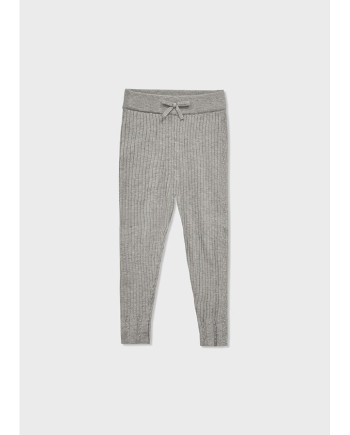 Bernumode | Mayoral: Leggings €18.10 Girls’ leggings with an elastic waistband, made from soft knit fabric for comfort. Decorated with a cute bow, perfect for everyday wear and stylish looks.