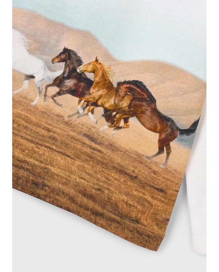 Bernumode | Mayoral: Футболка с длинным рукавом на мальчика 13,64 € Футболка с длинным рукавом для мальчика, выполнена из 100% хлопка. Украшена стильным принтом, обеспечивая комфорт и современный вид для повседневной носки.
 Bernumode | Mayoral: Футболка с длинным рукавом на мальчика 13,64 € Футболка с длинным рукавом для мальчика, выполнена из 100% хлопка. Украшена стильным принтом, обеспечивая комфорт и современный вид для повседневной носки.