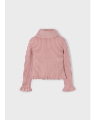 Bernumode | Mayoral: Faux fur collar cardigan for girl €27.19  Bernumode | Mayoral: Faux fur collar cardigan for girl €27.19