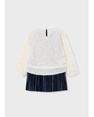 Bernumode | Mayoral: Sequin combined dreess for girl €41.74 