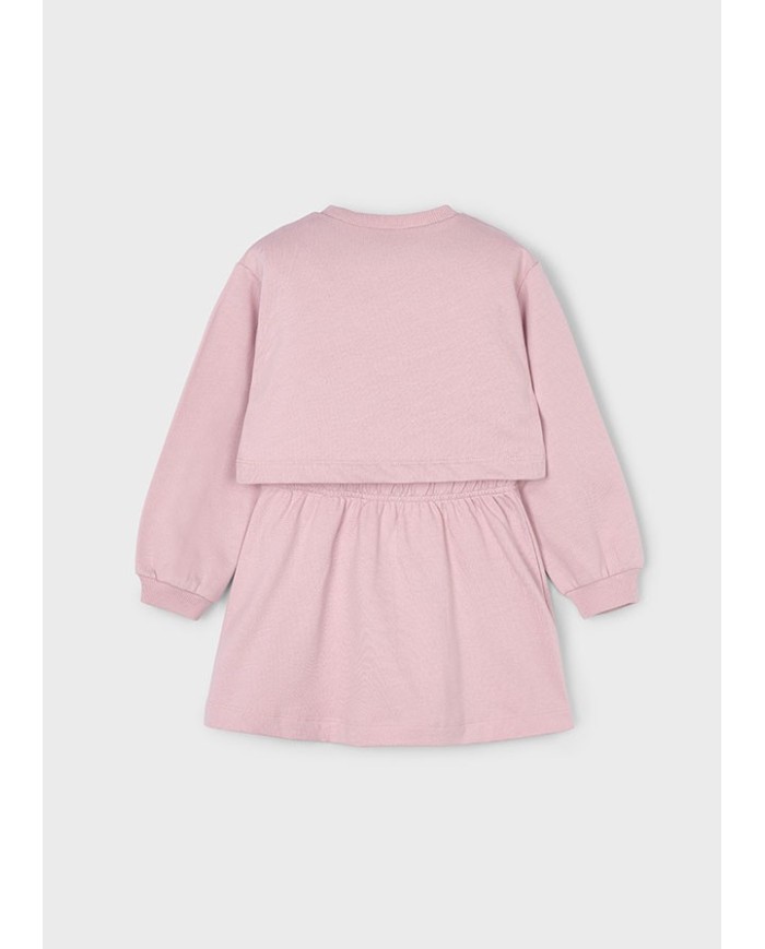 Bernumode | Mayoral: Платье на девочку (2 в 1 ) 30,17 € Платье для девочек с длинными рукавами и круглым вырезом. Выполнено из теплого флисового плотного материала, идеально подходящего для холодных месяцев. Элементы декора: декоративная аппликация, контрастные декоративные полоски, вышивка.
 Bernumode | Mayoral: Платье на девочку (2 в 1 ) 30,17 € Платье для девочек с длинными рукавами и круглым вырезом. Выполнено из теплого флисового плотного материала, идеально подходящего для холодных месяцев. Элементы декора: декоративная аппликация, контрастные декоративные полоски, вышивка.