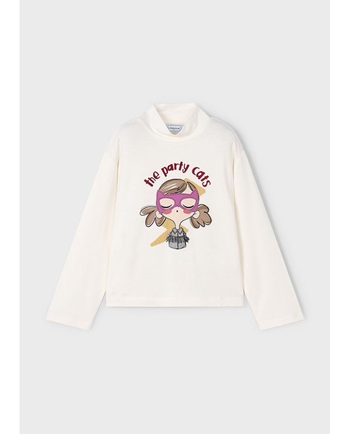 Bernumode | Mayoral: Водолазка из вискозына девочку 16,45 € Футболка с длинным рукавом для девочек. Полуводолазка. Текучая ткань для максимального комфорта в повседневной носке. Декоративные элементы: заклепки, шелкография (принт).
 Bernumode | Mayoral: Водолазка из вискозына девочку 16,45 € Футболка с длинным рукавом для девочек. Полуводолазка. Текучая ткань для максимального комфорта в повседневной носке. Декоративные элементы: заклепки, шелкография (принт).