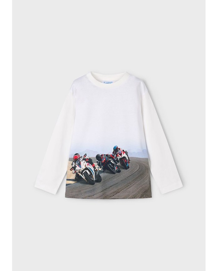 Bernumode | Mayoral: L/s t-shirt for boy €13.64 Long-sleeve T-shirt for boys made of 100% cotton. Features a stylish print, soft fabric, and comfortable fit. Perfect for everyday wear. Bernumode | Mayoral: L/s t-shirt for boy €13.64 Long-sleeve T-shirt for boys made of 100% cotton. Features a stylish print, soft fabric, and comfortable fit. Perfect for everyday wear.