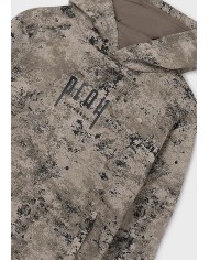 Bernumode | Mayoral: Байка с капюшоном на мальчика 27,19 € Кофта/байка/худи с капюшоном из коллекции Mayoral. Модель выполнена из узорного, легко эластичного трикотажа.
- Простой фасон, не стеснящий движений.- Модель отделана эластичной проклеенной лентой.- Практичный накладной карман-кенгуру спереди.- Модель с капюшоном.- Длинный рукав.

