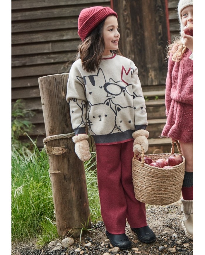 Bernumode | Mayoral: Long knit trousers set for girls €36.28 
