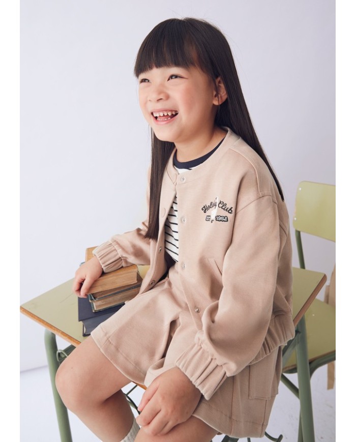 Bernumode | Mayoral: Knit twill jacket for girl €30.17  Bernumode | Mayoral: Knit twill jacket for girl €30.17