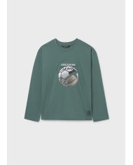 Bernumode | Mayoral: Zēnu T-krekls ar garām piedurknēm 14,46 € Zēnu garroku krekls. Apaļš kakla izgriezums. Dekoratīvie elementi: apdruka (sietspiede). Apģērbs ar QR kodu no mūsu interaktīvās kolekcijas PLAY WITH. Noskenējot QR kodu, jūs iegūsiet piekļuvi ekskluzīvai Mayoral videospēlei.
Izvēloties mūsu kokvilnas izstrādājumus, jūs atbalstāt mūsu ieguldījumus iniciatīvā Better Cotton. Better Cotton tiek iegūta, izmantojot masas līdzsvara sistēmu, un to nevar fiziski izsekot līdz galaproduktiem. Tomēr kokvilnas ražotāji gūst labumu no pieprasījuma pēc Better Cotton ekvivalentos apjomos.
 Bernumode | Mayoral: Zēnu T-krekls ar garām piedurknēm 14,46 € Zēnu garroku krekls. Apaļš kakla izgriezums. Dekoratīvie elementi: apdruka (sietspiede). Apģērbs ar QR kodu no mūsu interaktīvās kolekcijas PLAY WITH. Noskenējot QR kodu, jūs iegūsiet piekļuvi ekskluzīvai Mayoral videospēlei.
Izvēloties mūsu kokvilnas izstrādājumus, jūs atbalstāt mūsu ieguldījumus iniciatīvā Better Cotton. Better Cotton tiek iegūta, izmantojot masas līdzsvara sistēmu, un to nevar fiziski izsekot līdz galaproduktiem. Tomēr kokvilnas ražotāji gūst labumu no pieprasījuma pēc Better Cotton ekvivalentos apjomos.