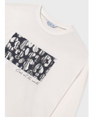 Bernumode | Mayoral: L/s graphic t-shirt for girl €16.45 Long-sleeve T-shirt for girls with a round neckline. Made from soft, stretchy cotton for maximum comfort in everyday wear. Decorative elements: sequins. By choosing our cotton products, you support our investment in the Better Cotton initiative. Better Cotton is produced through a mass balance system and cannot be physically traced to the final products, but cotton producers benefit from the demand for Better Cotton in equivalent volumes.