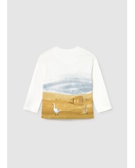 Bernumode | Mayoral: Футболка с длинным рукавом на мальчика 13,64 € Футболка с длинными рукавами для малыша. Классический круглый вырез горловины обеспечивает удобную посадку. На плече — застёжка на кнопки, которая облегчает переодевание. Изделие выполнено из 100% мягкого хлопка, идеально подходящего для нежной детской кожи. Украшено стильным принтом.
 Bernumode | Mayoral: Футболка с длинным рукавом на мальчика 13,64 € Футболка с длинными рукавами для малыша. Классический круглый вырез горловины обеспечивает удобную посадку. На плече — застёжка на кнопки, которая облегчает переодевание. Изделие выполнено из 100% мягкого хлопка, идеально подходящего для нежной детской кожи. Украшено стильным принтом.