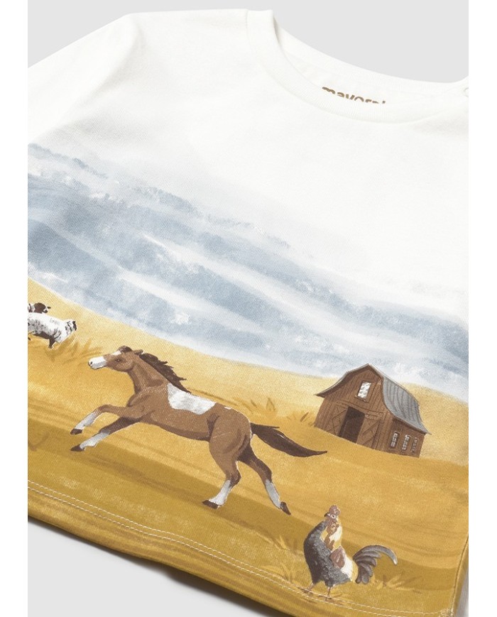 Bernumode | Mayoral: L/s t-shirt for boy €13.64 Long-sleeved T-shirt for baby. Designed with a classic round neckline for a comfortable fit. Snap buttons on the shoulder make dressing easier. Made from 100% soft cotton, perfect for delicate baby skin. Finished with a stylish print. Bernumode | Mayoral: L/s t-shirt for boy €13.64 Long-sleeved T-shirt for baby. Designed with a classic round neckline for a comfortable fit. Snap buttons on the shoulder make dressing easier. Made from 100% soft cotton, perfect for delicate baby skin. Finished with a stylish print.