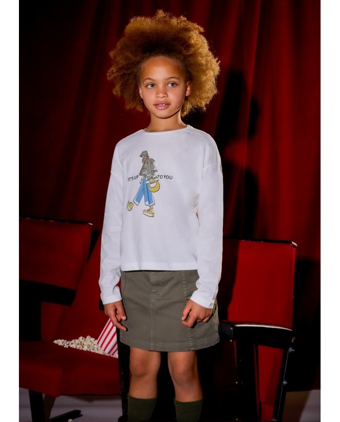 Bernumode | Mayoral: L/s t-shirt €14.46 Long-sleeve T-shirt for girls with a round neckline. Made from soft, stretchy cotton for maximum comfort in everyday wear. Decorative elements: sequins. By choosing our cotton products, you support our investment in the Better Cotton initiative. Better Cotton is produced through a mass balance system and cannot be physically traced to the final products, but cotton producers benefit from the demand for Better Cotton in equivalent volumes. Bernumode | Mayoral: L/s t-shirt €14.46 Long-sleeve T-shirt for girls with a round neckline. Made from soft, stretchy cotton for maximum comfort in everyday wear. Decorative elements: sequins. By choosing our cotton products, you support our investment in the Better Cotton initiative. Better Cotton is produced through a mass balance system and cannot be physically traced to the final products, but cotton producers benefit from the demand for Better Cotton in equivalent volumes.