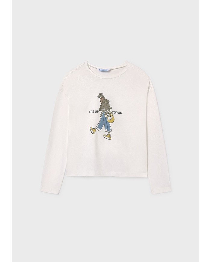 Bernumode | Mayoral: Meiteņu T-krekls ar garām piedurknēm 14,46 € Garām piedurknēm T-krekls meitenēm ar apaļu kakla izgriezumu. Izgatavots no mīksta un elastīga kokvilnas auduma maksimālam komfortam ikdienas valkāšanā. Dekoratīvi elementi: spīguļi. Izvēloties mūsu kokvilnas produktus, jūs atbalstāt mūsu ieguldījumu Better Cotton iniciatīvā. Better Cotton kokvilna tiek iegūta, izmantojot masas līdzsvara sistēmu, un to nevar fiziski izsekot līdz galaproduktiem, taču kokvilnas ražotāji gūst labumu no Better Cotton pieprasījuma ekvivalentā apjomā. Bernumode | Mayoral: Meiteņu T-krekls ar garām piedurknēm 14,46 € Garām piedurknēm T-krekls meitenēm ar apaļu kakla izgriezumu. Izgatavots no mīksta un elastīga kokvilnas auduma maksimālam komfortam ikdienas valkāšanā. Dekoratīvi elementi: spīguļi. Izvēloties mūsu kokvilnas produktus, jūs atbalstāt mūsu ieguldījumu Better Cotton iniciatīvā. Better Cotton kokvilna tiek iegūta, izmantojot masas līdzsvara sistēmu, un to nevar fiziski izsekot līdz galaproduktiem, taču kokvilnas ražotāji gūst labumu no Better Cotton pieprasījuma ekvivalentā apjomā.