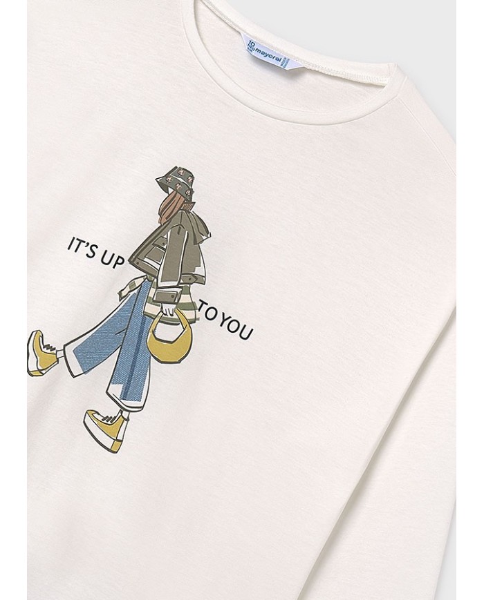 Bernumode | Mayoral: L/s t-shirt €14.46 Long-sleeve T-shirt for girls with a round neckline. Made from soft, stretchy cotton for maximum comfort in everyday wear. Decorative elements: sequins. By choosing our cotton products, you support our investment in the Better Cotton initiative. Better Cotton is produced through a mass balance system and cannot be physically traced to the final products, but cotton producers benefit from the demand for Better Cotton in equivalent volumes. Bernumode | Mayoral: L/s t-shirt €14.46 Long-sleeve T-shirt for girls with a round neckline. Made from soft, stretchy cotton for maximum comfort in everyday wear. Decorative elements: sequins. By choosing our cotton products, you support our investment in the Better Cotton initiative. Better Cotton is produced through a mass balance system and cannot be physically traced to the final products, but cotton producers benefit from the demand for Better Cotton in equivalent volumes.