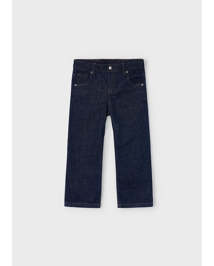 Bernumode | Mayoral: Wide fit denim pants for boys €23.55 Boy’s trousers. Zip and button fastening. Adjustable inner elastic waistband with buttons for a better fit. Comfortable and versatile denim fabric for everyday looks. For safety reasons, small sizes (2–5 years) will not have a real fly zipper; it will be simulated. Bernumode | Mayoral: Wide fit denim pants for boys €23.55 Boy’s trousers. Zip and button fastening. Adjustable inner elastic waistband with buttons for a better fit. Comfortable and versatile denim fabric for everyday looks. For safety reasons, small sizes (2–5 years) will not have a real fly zipper; it will be simulated.