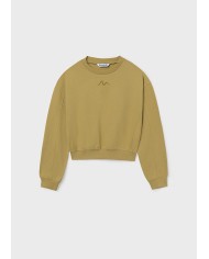 Bernumode | Mayoral: Pullover for girl €21.07 Trendy long-sleeve sweatshirt for girls with a relaxed fit and dropped shoulders. The elasticated hem, cuffs, and neckline ensure a better fit and comfort. Decorated with elegant embroidery, making it a stylish everyday piece.