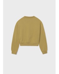 Bernumode | Mayoral: Свитшот на девочку 21,07 € Стильный свитшот для девочки с длинными рукавами. Свободный крой с опущенными плечами создаёт комфорт и современный силуэт. Низ, манжеты и ворот выполнены из эластичной резинки для лучшей посадки. Украшен изящной вышивкой, которая добавляет оригинальности образу.
