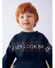 Bernumode | Mayoral: Two-piece tracksuit for boys with sweatshirt and long pants €27.19 Two-piece tracksuit for boys with sweatshirt and long pants.Long-sleeved sweatshirt for boys. Round neckline. Decorative elements: screen print (print).Pants for boys. Elastic waistband with drawstring. Side pockets.