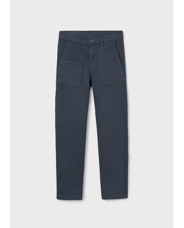 Bernumode | Mayoral: Trousers for boys €27.19 Boy’s trousers. Zip and button fastening. Adjustable inner elastic waistband with buttons for a better fit. Comfortable and versatile denim fabric for everyday looks. For safety reasons, small sizes (2–5 years) will not have a real fly zipper; it will be simulated.