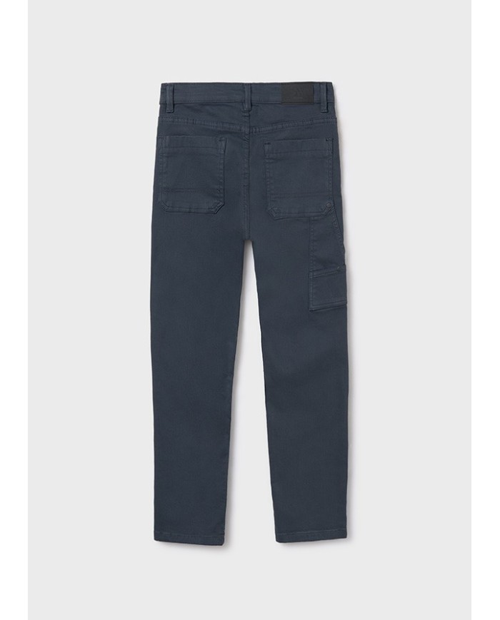 Bernumode | Mayoral: Trousers for boys €27.19 Boy’s trousers. Zip and button fastening. Adjustable inner elastic waistband with buttons for a better fit. Comfortable and versatile denim fabric for everyday looks. For safety reasons, small sizes (2–5 years) will not have a real fly zipper; it will be simulated.