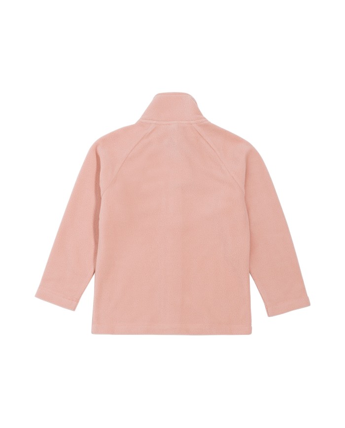 Bernumode | Viking: Play Recycled Fleece Jacket-Recycled fleece midlayer jacket for kids €20.58 Keep your child warm from top to bottom this season with the perfect, 100% recycled polyester fleece jacket. The jacket may be worn on its own, or in colder weather it is ideally used as a mid layer together with a wool base layer such as Play Baselayer Merino Top and a snowsuit outer layer like the Play Winter Suit. When properly combined in such a layering system, the Play Recycled Fleece Jacket can contribute to the ultimate protection from the cold.