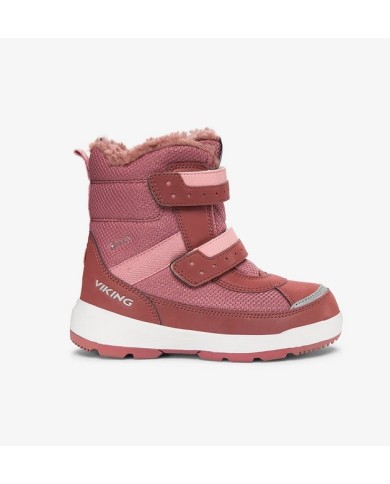 Bernumode | Viking: Toasty Warm GTX Zip - Kids GORE-TEX Protected Winter Boots €65.70 Toasty Warm GTX Zip GTX a warm winter boot with a bit of extra support and protection. Cozy faux fur lining and soft insulation keep small feet warm and cosy with the help of a GORE-TEX® waterproof membrane that keeps feet dry and protected. A durable rubber sole with added traction keeps kids on their feet, and a reinforced toe cap protects little toes against rocks and roots hidden in the snow. The kids' specific last and mid-high profile gives plenty of support for all-day comfort!
Size table
 
Size
Insole, cm
22
14,7
23
15,4
24
16
25
16,8
26
17,3
27
18
28
18,7
29
19,4
30
20
31
20,7
32
21,4
33
22
 Bernumode | Viking: Toasty Warm GTX Zip - Kids GORE-TEX Protected Winter Boots €65.70 Toasty Warm GTX Zip GTX a warm winter boot with a bit of extra support and protection. Cozy faux fur lining and soft insulation keep small feet warm and cosy with the help of a GORE-TEX® waterproof membrane that keeps feet dry and protected. A durable rubber sole with added traction keeps kids on their feet, and a reinforced toe cap protects little toes against rocks and roots hidden in the snow. The kids' specific last and mid-high profile gives plenty of support for all-day comfort!
Size table
 
Size
Insole, cm
22
14,7
23
15,4
24
16
25
16,8
26
17,3
27
18
28
18,7
29
19,4
30
20
31
20,7
32
21,4
33
22