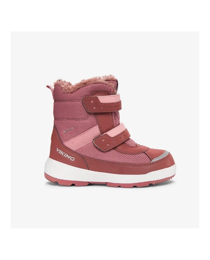 Bernumode | Viking: Play Reflex Warm GTX 2V - Kids Reflective, GORE-TEX Winter Boots €65.70 Let the snowballs fly! Play Reflex Warm GTX Warm is a winter boot designed for big smiles and lots of fun! Play II is ultra-durable and has GORE-TEX protection, a mid-cut design, and an insulating lining that provide little feet with all the protection and support they need. Dual Velcro adjustment straps are perfect for fuss-free transitions, and reflective details help keep kids visible. A sturdy high traction rubber outsole ensures a secure grip in all conditions.
Size table
 
Size
Insole, cm
22
14,7
23
15,4
24
16
25
16,8
26
17,3
27
18
28
18,7
29
19,4
30
20
31
20,7
32
21,4
33
22
 Bernumode | Viking: Play Reflex Warm GTX 2V - Kids Reflective, GORE-TEX Winter Boots €65.70 Let the snowballs fly! Play Reflex Warm GTX Warm is a winter boot designed for big smiles and lots of fun! Play II is ultra-durable and has GORE-TEX protection, a mid-cut design, and an insulating lining that provide little feet with all the protection and support they need. Dual Velcro adjustment straps are perfect for fuss-free transitions, and reflective details help keep kids visible. A sturdy high traction rubber outsole ensures a secure grip in all conditions.
Size table
 
Size
Insole, cm
22
14,7
23
15,4
24
16
25
16,8
26
17,3
27
18
28
18,7
29
19,4
30
20
31
20,7
32
21,4
33
22