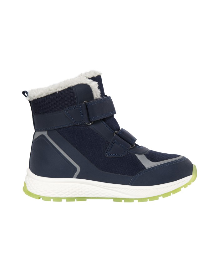Bernumode | Viking: Equip Glow Warm WP 2V - Waterproof, insulated, reflective kids winter shoes €53.64 Waterproof, insulated, reflective kids shoe that glows in the dark.Illuminate your child's sense of wonder with Equip Glow Warm WP, built for whatever the day (or night) may bring. The mid cut upper is fitted with a durable mudguard, a protective support frame, and dual velcro fasteners to enable child-friendly adjustment. Viking's Watershield membrane provides protection against wet conditions, while a warm insulating layer keeps back the cold. Large reflective panels contribute to better visibility, and when the lights go out the upper glows in the dark!
 Bernumode | Viking: Equip Glow Warm WP 2V - Waterproof, insulated, reflective kids winter shoes €53.64 Waterproof, insulated, reflective kids shoe that glows in the dark.Illuminate your child's sense of wonder with Equip Glow Warm WP, built for whatever the day (or night) may bring. The mid cut upper is fitted with a durable mudguard, a protective support frame, and dual velcro fasteners to enable child-friendly adjustment. Viking's Watershield membrane provides protection against wet conditions, while a warm insulating layer keeps back the cold. Large reflective panels contribute to better visibility, and when the lights go out the upper glows in the dark!