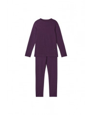 Bernumode | Reima: Комплект термо-белья, Taitoa 56,20 € 
Очень мягкое термобелье с бамбуковой изнанкой, придающей мягкости, и мериносовой шерстью, согревающей снаружи. Самое удобное термобелье, которое у нас есть.
Зачем замерзать, если можно быть в тепле? Секретом этого комплекта термобелья Reima является двухлицевое вязание; мягкая, шелковистая бамбуковая вискоза поглощает влагу кожи и гладкая на ощупь, а шерстью на поверхности обеспечивает наилучшее тепло на базовом слое. Бамбуковая вискоза поглощает влагу и отводит ее от кожи, помогая детям чувствовать себя свежими. Шерсть согревает детей, даже если они вспотеют после напряженной игры. Это сочетание идеально подходит для температурного комфорта как в помещении, так и на открытом воздухе.

Шерсть идеально подходит для контроля температуры
Смесь вязаной шерсти и бамбуковой вискозы очень мягкая и теплая, хорошо впитывает влагу
Сохраняет тепло, даже когда мокрое
Бамбук придает дополнительную мягкость
Позволяет согреться на экстремальном холоде
Мягкие плоские швы для дополнительного комфорта, не натирают кожу
Эластичная талия
Основной материал: 48% шерсть, 43% вискоза, 9% полиамид

Инструкция по уходу: стирайте с аналогичными цветами, наизнанку. Не используйте моющие средства с отбеливающими веществами. Сушите горизонтально, придайте форму, не растягивайте. Сушите при комнатной температуре.

