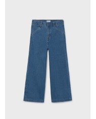 Bernumode | Mayoral: Широкие джинсы на девочку 27,19 € Брюки-клёш для девочки, широкие внизу. Регулируемая эластичная резинка с пуговицами внутри пояса для лучшей посадки. Удобная и универсальная джинсовая ткань для повседневных образов. Функциональные передние карманы. Функциональные задние карманы.