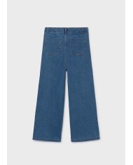 Bernumode | Mayoral: Широкие джинсы на девочку 27,19 € Брюки-клёш для девочки, широкие внизу. Регулируемая эластичная резинка с пуговицами внутри пояса для лучшей посадки. Удобная и универсальная джинсовая ткань для повседневных образов. Функциональные передние карманы. Функциональные задние карманы.