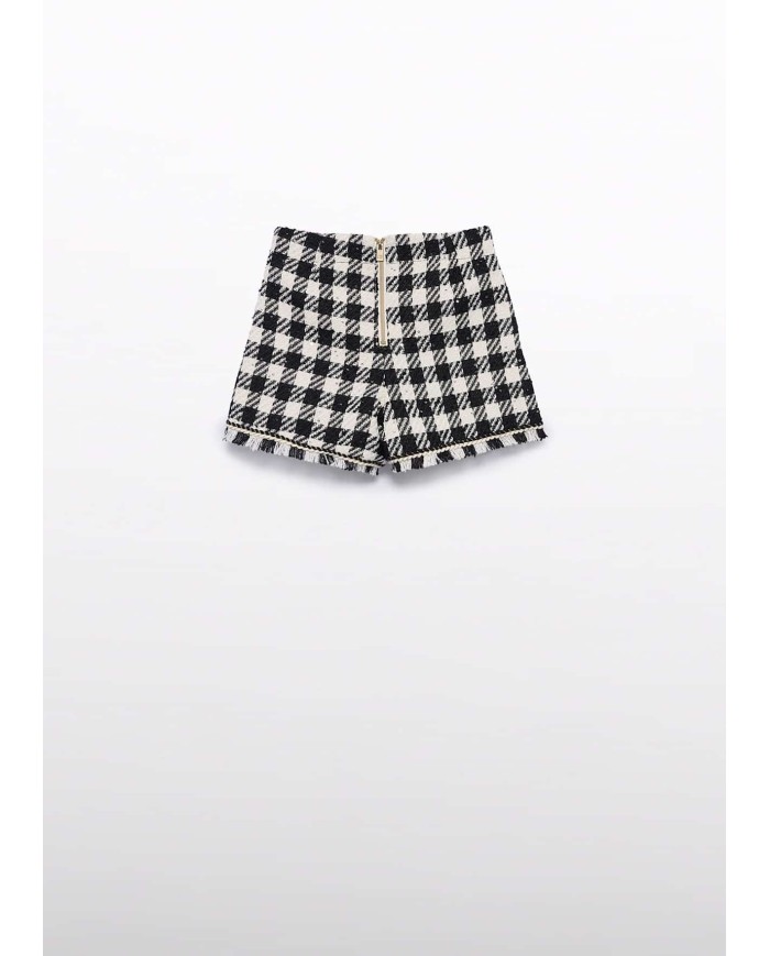 Bernumode | Abel&Lula: Girls' gingham sequin Bermuda shorts €40.08  Bernumode | Abel&Lula: Girls' gingham sequin Bermuda shorts €40.08