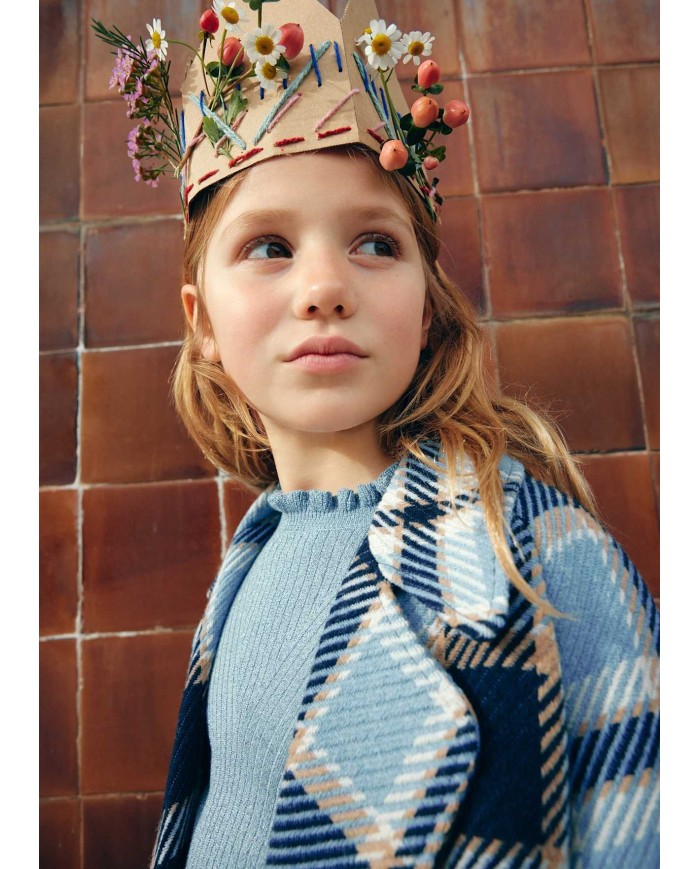 Bernumode | Abel&Lula: Пальто в клетку для девочки 89,17 € 
