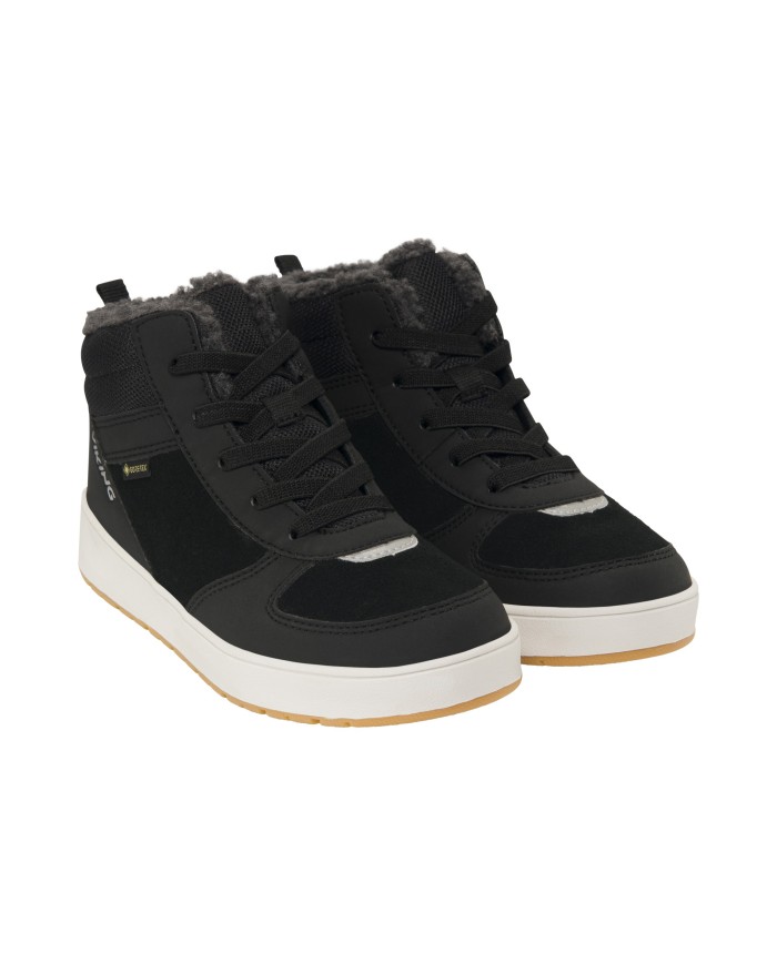 Bernumode | Viking: Epic Warm GTX - Premium, waterproof, and insulated mid cut junior shoes €70.99 Explore the urban jungle in style with Epic Warm GTX, a sleek, versatile Suede shoe designed for both special and everyday adventures year-round. A durable and supportive upper features a waterproof PFAS-free GORE-TEX membrane and a toasty lining to keep feet dry and warm. Reflective elements on the front and back enable good visibility in the darker hours. In addition, an EVA insert protects from the cold, while a durable rubber sole provides a solid grip on any surface. Bernumode | Viking: Epic Warm GTX - Premium, waterproof, and insulated mid cut junior shoes €70.99 Explore the urban jungle in style with Epic Warm GTX, a sleek, versatile Suede shoe designed for both special and everyday adventures year-round. A durable and supportive upper features a waterproof PFAS-free GORE-TEX membrane and a toasty lining to keep feet dry and warm. Reflective elements on the front and back enable good visibility in the darker hours. In addition, an EVA insert protects from the cold, while a durable rubber sole provides a solid grip on any surface.